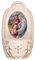 Florentine Porzellan Heilige Familie Jesus Kleine Weihwasserbecken 5