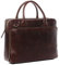 SID & VAIN Laptoptasche Ryan aus Premium Leder I Business-Tasche XL groß für Herren und Damen 15.4 Zoll Laptop Laptop-Fach I Umhängetasche Aktentasche braun handgefertigt