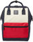 Kah&Kee Eleganter wasserdichter Damen Rucksack mit Laptopfach - Diebstahlsicheres Design - Wickeltasche - Anti-Diebstahl Reisetasche - Lässiger Schulranzen(Tricolor, Klein)