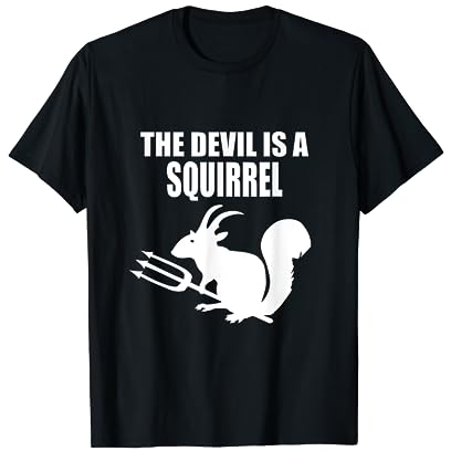 Devil Squirrel , Der Teufel ist ein Eichhörnchen, Party T-Shirt
