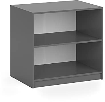 Vicco Kommode Visit, Anthrazit, 74 x 68 cm