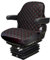 Binbir Trend Coprisedile universale resistente per trattori senza poggiatesta, copertura per carrelli elevatori, motivo camuflage, 4 colori (vinile nero (C2T-101))