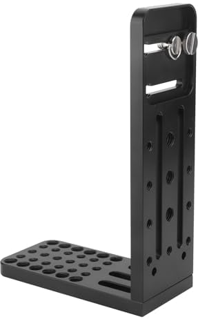 L Bracket Plate for DSLR Camera Stand Stabilizer Universal for Shoot Camera Vertical Video for Shooting Universal L Bracket Quick Release Plate with Muti 1/4 Inch and 3/8 Inch