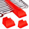 Ernst Manufacturing 5402 Wrench Pro - Modular Toolbox Wrench Organizer for 20 Wrenches - Red