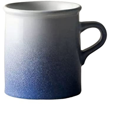 Tazas de café Taza de café Hecha a Mano de 340 ml, Taza Vintage Taza de Agua Personalizada Creativa Oficina en casa Simple (BLU)
