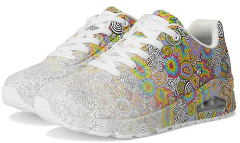 Skechers Damen Sneaker UNO, Mehrfarbig, Größe 38.5 EU