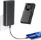 VRURC 10000mAh Power Bank Steckdose AC Externer Akku USB C PD QC3.0 Tragbar Ladegerät Powerbank 22.5W Schnelles Aufladen Faltbarer Netzteil Adapter Kompatibel mit iPhone Samsung Huawei Smartphone