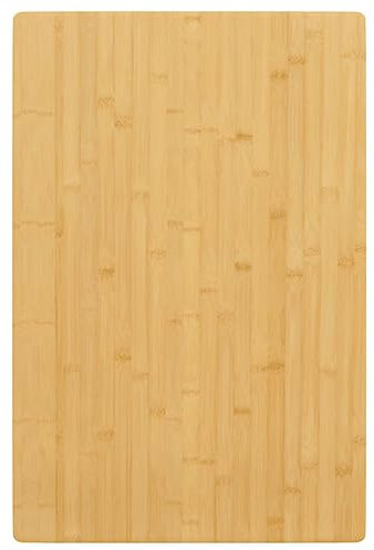 Lauuoeriau Maison et jardin, meuble de table en bambou 40 x 60 x 2,5 cm