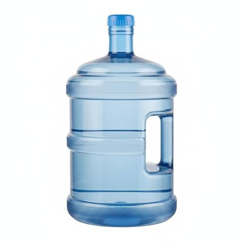 predolo Garrafón de Agua Potable Resistente a Impactos Garrafón Agua Paredes Gruesas Bidón de Plástico Reutilizable para Camping, Emergencia, Azul, S-cal 7-5l