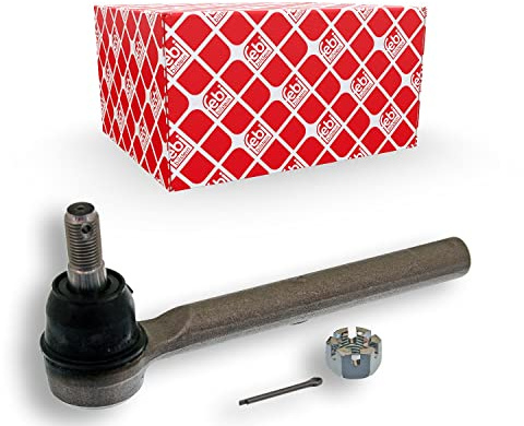 febi bilstein 42724 Spurstangenendstück mit Kronenmutter und Splint, 1 Stück