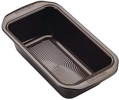 Circulon - 46013 Bakeware Meatloaf/Nonstick Baking Loaf Pan, 9 Inch x 5 Inch, Chocolate Brown