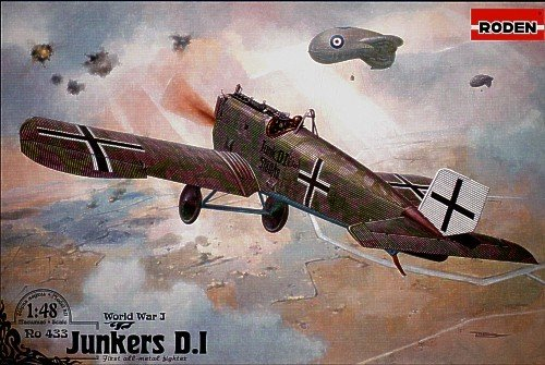 Roden 433 Modellbausatz Junkers D.I (early) 1/48 scale