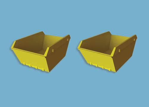 4 x N Gauge Yellow Skips