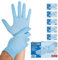 FRANZ MENSCH Hygostar Nitrilhandschuhe Safe Light | puderfrei, blau, 7/S, 24cm, 100 Stück, Einweghandschuhe, Einmalhandschuhe, in Gr. XS, S, M, L, XL & XXL verfügbar