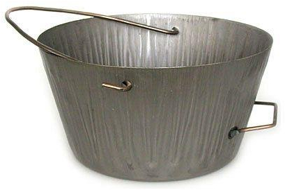 Marbarca Cubo de Construcción Metalico con Asa