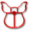 Ausstechform Schwein, 5,1 cm