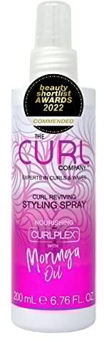 The Curl Company Lockenverstärkendes Styling-spray (200 ml) Professionelle Formel mit pflegenden Curplex- und Moringa-Ölen. Experten für lockere bis krause Locken, Kinks & Wellen.