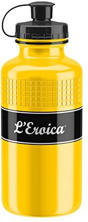 Elite Unisex Adult Eroica squeeze bottle, 500 ml, yellow Bottle - Yellow, 500ml