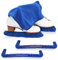 CRS Cross Skate Guards, Soakers & Towel Gift Set - Ice Skating Guards and Soft Skate Blade Covers for Figure Skating or Hockey (Blade Blue, Large)
