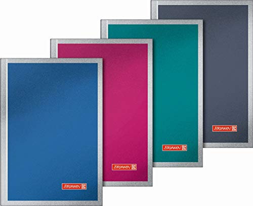 BRUNNEN Notizbuch A6 lin 96Bl Premium Metal