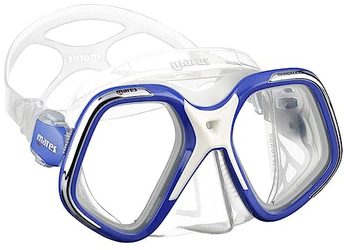Mares - Chroma UP Maske (Trasp/Blau)