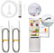 Ytesky Fridge Drain Hole Cleaning Tool Kit Long Flexible Refrigerator Scrub Brush Drain Pipe Cleaner Reusable Fridge Cleaning Brush for All Refrigerators Freezers (6pcs)