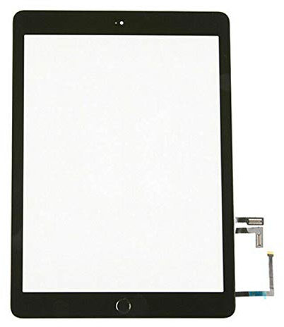 Touchscreen Digitizer + Home Button Ersatz für iPad Air 1 / iPad 5 5th A1474 A1475 A1476 (schwarz)
