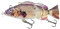 ods lure 3,9inch Elektrischer Angelköder USB wiederaufladbare Elektrischer Fischköder Mehrgelenkigere Schwimmköder mit Drillingshaken für Barsch Hecht Zander