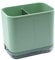 YINENGD Cutlery Racks for Knife Fork Spoon, Drain Holder, Cutlery Holder for Kitchen and Bathroom Storage Plastic PP Tableware Storage Drain Box Sink Cleaning Up (green)