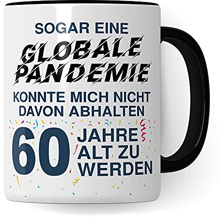 60. Geburtstag Männer Tasse, Geschenk 60 Geburtstag Mann, Becher 60 Jahre alt Werden Spruch Kaffeebecher Geschenkidee, Kaffeetasse 1965 Jahrgang Geburtstagsgeschenk Witz 2025
