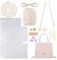CHGCRAFT Kunststoff Mesh Canvas Sheet Kit, Plastic Canvas Kreuzstich Stoff Kunststoff Kreuzstich Baumwolle Stoff für Basteln DIY Stickerei Garn Strick Häkelprojekte, 40.3x24.7cm
