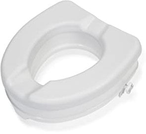 Croydex WL410022H Carragh Raised Toilet Seat, White