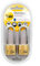 YALE Y110/30/150/2 Lot de 2 cadenas en laiton 30 mm Résistant Arc long
