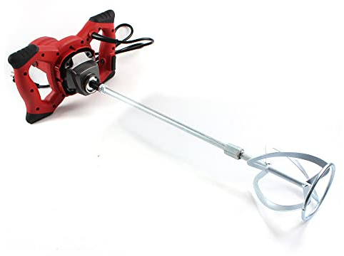 Mischer Putzmischer Einstellbarer Geschwindigkeits-Leistungsmischer Rührwerk Betonrührer Mörtelmischer 1500w zu 220V Mörtelkleber-Zement