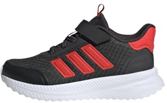 adidas Unisex Kinder X_PLR Hook and Loop Shoes Kids, Carbon / Bright Red / Cloud White, 28 EU