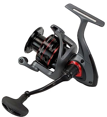 Okuma Ceymar A Series Flite Drive Lightweight 8BB Spinnrolle, C-4000A, Gun Metal