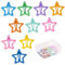 volumoon Fermagli per Capelli Bambina, 10 Pz 3cm/3.5cm Mollette per Capelli Bambina Piccola, Fermagli Capelli a Scatto in Metallo, Mollette Bimba per Capelli Carino Colorate per Ragazza (Stella)
