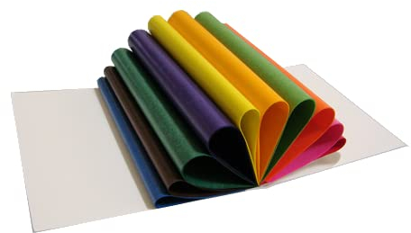 Halbtransparentes Papier, Drachenpapier, quadratisch, ca. 20,3 x 20,3 cm, für Fenstersterne, Waldorfsterne und Bastelarbeiten (21,6 x 21,6 cm, 99 Blatt)