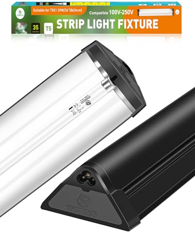 REPTI HOME T5 UVB Lampe Terrarium, Reptilien Lampe 24W UVA UVB 10.0, T5 UV Leuchtstoffröhre für Schildkröte, Bartagamen, Eidechsen, Schlangen, Geckos