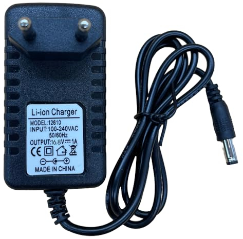 24W Netzteil DC 16.8V 2A Lelukee Universal Adaptador de Ladegerät AC 100-240V 50/60HZ,für kleine elektronische Geräte, für WLAN-Router,für TV Set Box,für Mediaplayer