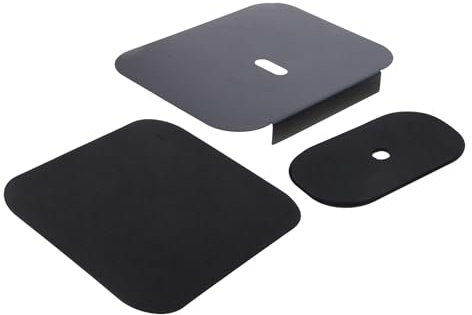 Aurgiarme Stylish Monitor Mount Reinforcement Plate For Fragile Tabletop Monitor Stand Steel Bracket Plate Fits Most Monitor Stand Monitor Stand
