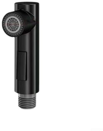 Gbtdoface 1 spruzzatore per rubinetto da cucina, bagno, doccetta estraibile, ugello per rubinetto della cucina, beccuccio estraibile per doccia, lavandino (nero)