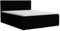VENASI MÖBEL Lisa Boxspringbett mit Bettkästen H2/H3 Matratze und Topper (Schwarz, 180 x 200 cm)