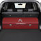 OZQWYF Auto Kofferraum Aufbewahrungsbox für Citroen ami AMI 2020 2021 2022 2023 Faltbarer Organizer Wasserdichter Emblem Kofferraum Tasche Zubehör,Red