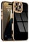 Lafunda for iPhone 16 Pro Case, Luxury Plating for Womens Gilrs Case, Full Camera Protection Soft TPU Bumper Cover, Shockproof Silicone Slim Phone Case for iPhone 16 Pro 6.3, Black