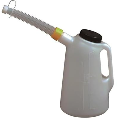 Générique Récipient de liquide 2 litres gradué tous les 0,5 litre avec bec verseur Opaque Polyéthylène (PE) Véhicule