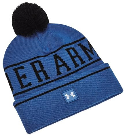 Under Armour Halbzeit-Bommelmütze für Herren, Tech Blue (432), Einheitsgröße