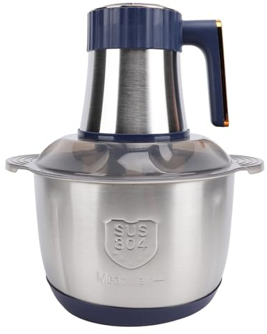 Robot da , Tritatutto da 500W 5L Tritacarne Elettrico Multifunzione Tritatutto per Verdure Professionale per Tritare, Sminuzzare, Sminuzzare, Purea, Facile da Usare