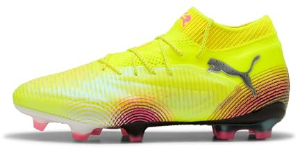 PUMA Kids Future 8 Ultimate Firm Ground Football Boots Yellow Alert 3.5 UK Child