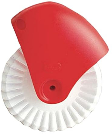 Taglierina per torte – Tagliapasta manuale per pasticceria, utensile decorativo per torte | Rullo per crosta a griglia, taglierina per modelli, utensile da forno non antiscivolo per